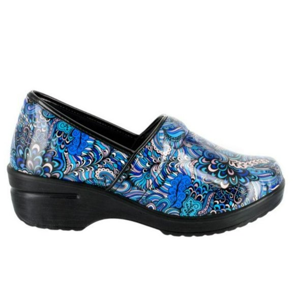 Easy Work By Easy Street Lyndee Health Care Professional Shoes, Blue Women's 8M - Picture 3 of 16